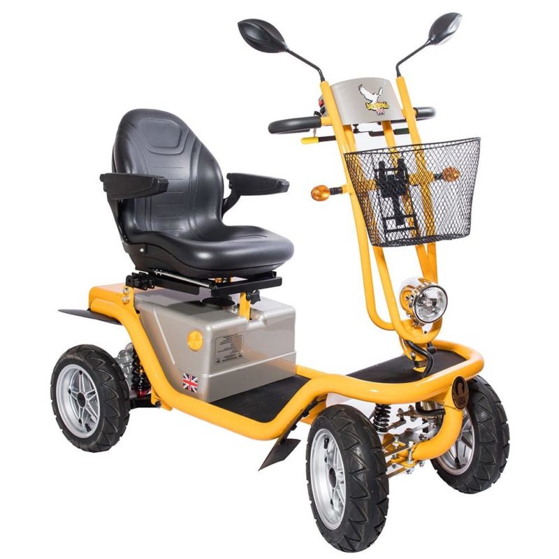 Horizon Aztec Mayan 12MPH Mobility Scooter Yellow