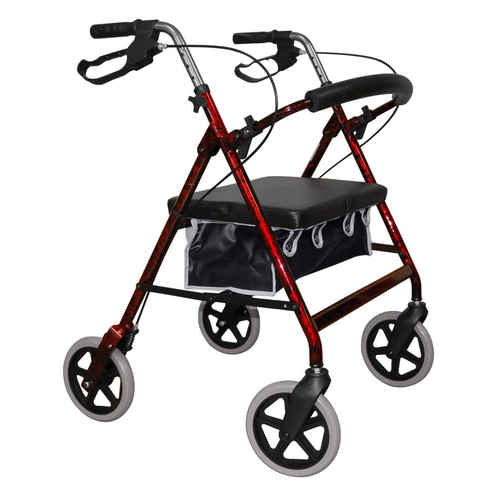 Roma 2467 Heavy Duty Walker Red