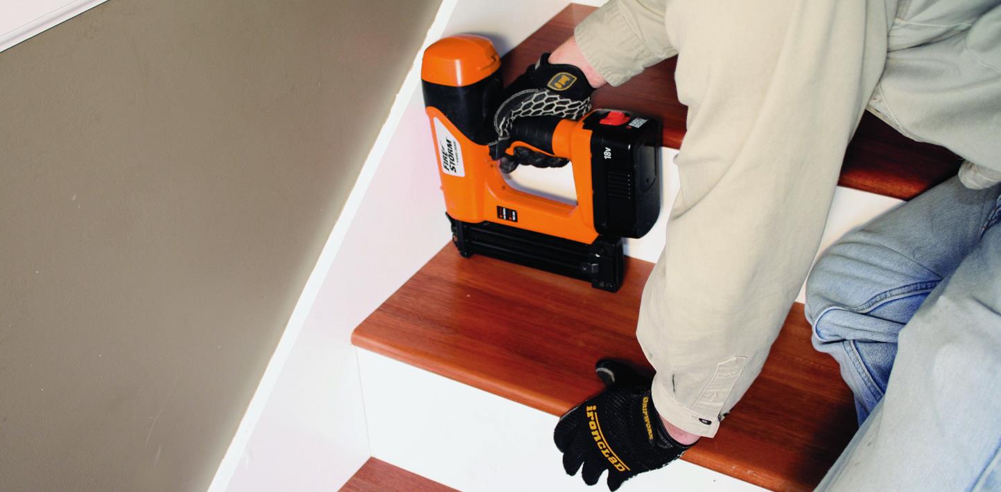 Orange Badge Adjusting Stairs