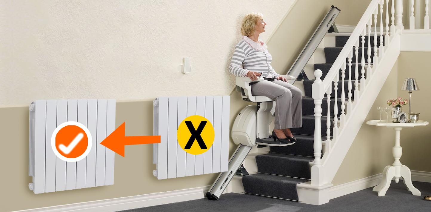 Orange Badge Moving a Radiator