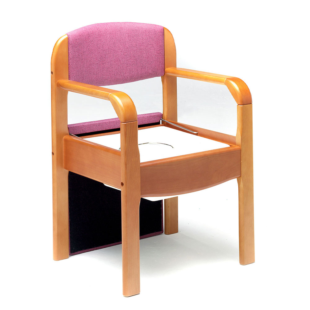 Roma, Royale Wooden Commode Chair