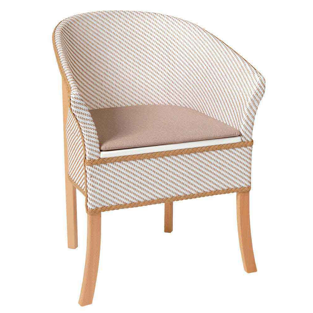 Roma, Basketweave Commode Chair